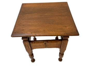 Aesthetic Movement Side Table by C. Fischer Amsterdam, 1900s.